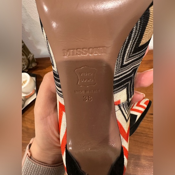 Missoni Chevron Heels - Picture 6 of 10